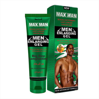 ژل حجم‌دهنده و بزرگ‌کننده فوری MAXMAN سبز رنگ - مخصوص آقایان