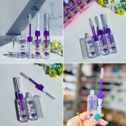 ژل تقویت کننده ابرو و مژه براش دار هیالورونیک اسید مجیک