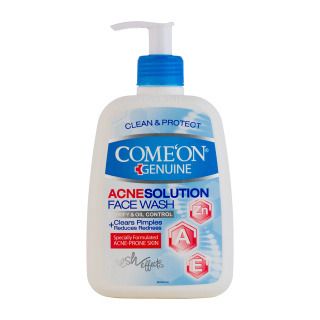 ژل شستشو صورت کامان مناسب پوست چرب و جوشدار