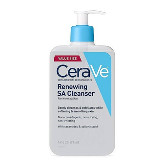 ژل شست‌وشو سراوی CERAVE مدل RENEWING SA حجم 473 میل