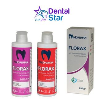 ژل فلوراید نیک درمان FLORAX 200ml