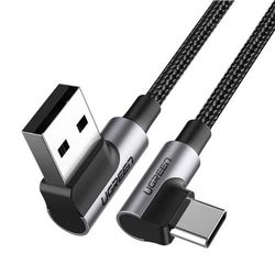 کابل شارژ و دیتا USB به USB-C یوگرین مدل US176-20857 طول 2 متر