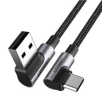 کابل شارژ و دیتا USB به USB-C یوگرین مدل US176-20857 طول 2 متر