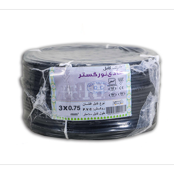 کابل افشان مسی سایز 3 در 0/75 هادی نور گستر