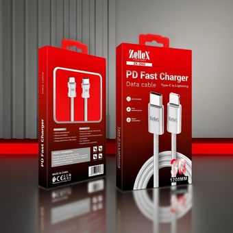 کابل آیفون به تایپ سی ZELLEX مدل ZX-2060