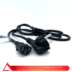 کابل برق سه پین منبع تغذیه کامپیوتر بایبل مدل BAYBEL 3x0.75 طول 1.5 متر