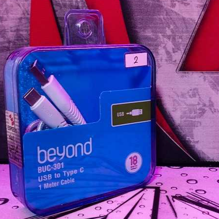 کابل شارژ تایپ سی برند beyond_ba333 کوتاه