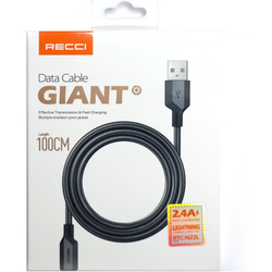 کابل دیتا لایتنینگ RECCI مدل GIANT RTC_N22L