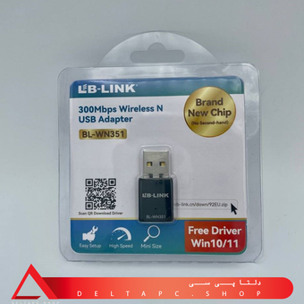 کارت شبکه USB ال بی لینک مدل LB-LINK BL-WN351 300Mbps