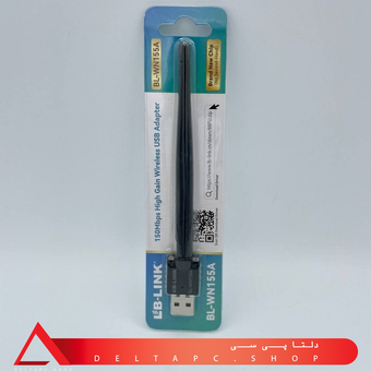 کارت شبکه آنتن دار USB ال بی لینک مدل LB-LINK BL-WN155A 150Mbps