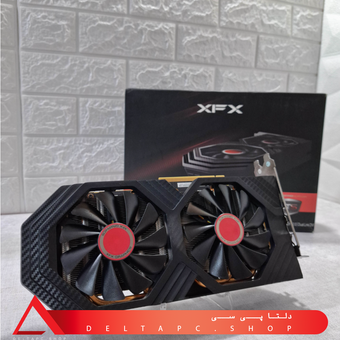 کارت گرافیک  XFX RX580 8gig | مهلت تست  |   پیچ پلمپ |  جعبه (کارتن)