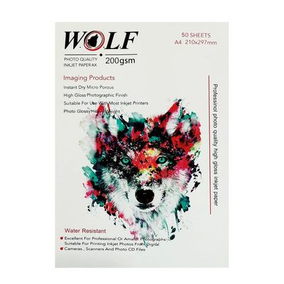 بسته کاغذ عکس 100 عددی A4