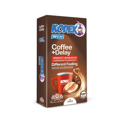 کاندوم کدکس دارای اسانس قهوه مدل Coffee بسته 12 عددی
