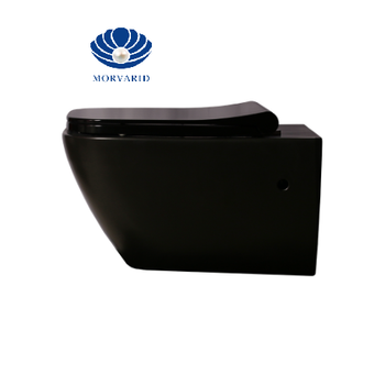 توالت فرنگی وال هنگ کاپریس 54 (درب UF) مشکی مات