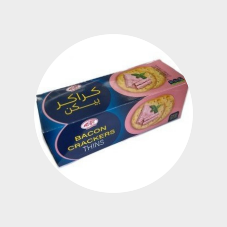 بیسکوییت کراکر طعم بیکن جمانه
