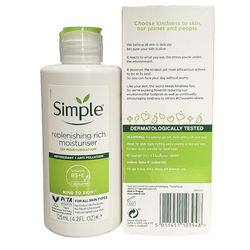 کرم آبرسان RICH مدل ریچ سیمپل مناسب برای پوست خشک 125 میل اصل