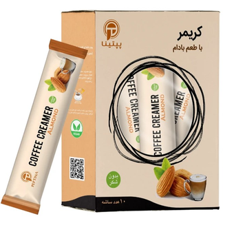 کریمر باطعم بادام ساشه ای پپتینا