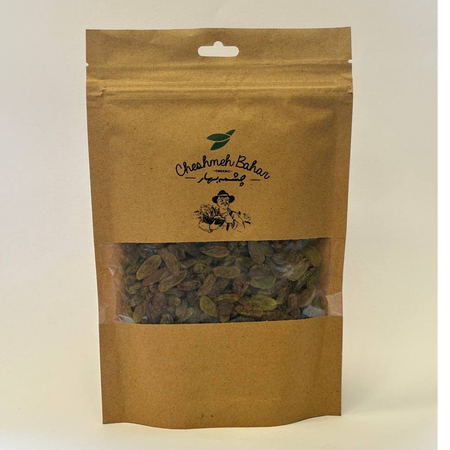 کشمش سبز آجیلی طبیعی چشمه بهار 350گرم