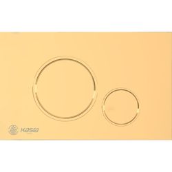 کلید فلاش تانک توکار طلایی