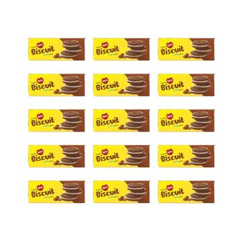 خرید عمده بیسکویت کرمدار کاکائویی (15 کارتن)