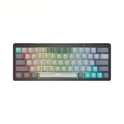 کیبورد گیمینگ فنتک مدل ATOM PRO63 MK912 بی سیم سوییچ آبی