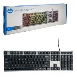 کیبورد سیم دار گیمینگ HP (سوییچ ممبران) مدل K100