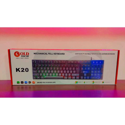 کیبورد gold oscar k20 گیمینگ