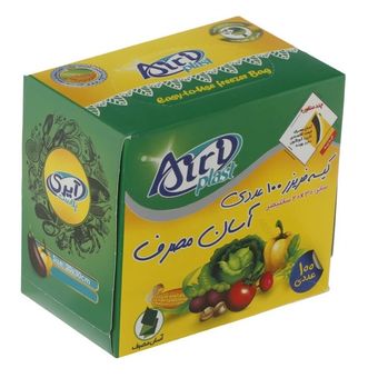 کیسه فریزر آیری پلاست مدل آسان مصرف بسته 100 عددی