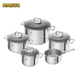سرویس پخت و پز 9 پارچه زولینگ مدل Cube ضمانت اصالت کالا و ارسال فوری و رایگان / گارانتی 18 ماهه مارکو تجارت