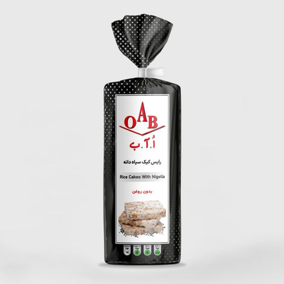 رایس کیک سیاه دانه oab