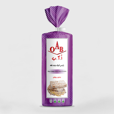 رایس کیک چند غله oab