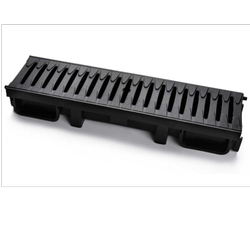 گاتر گریل پلی آمید کامپوزیتی با کانال پلی آمید عرض 13cm