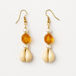 گوشواره صدفی