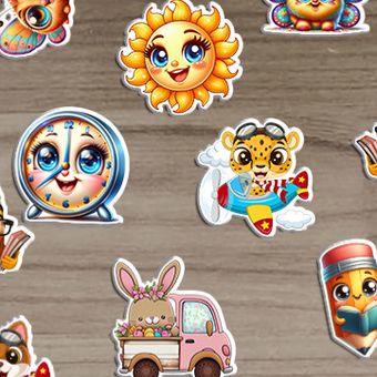 35 عدد گیفت خوشکل لمینتی - تشویقی تزئینی