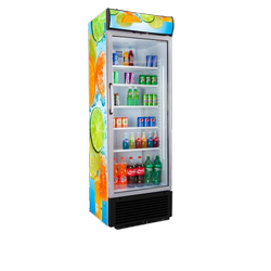 یخچال ویترینی 25 فوت گلدن لوکس ایستاده مدل VIT-250RA