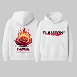 هودی سفید FLAMEON