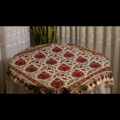 سفره قلمکار طرح گل انار