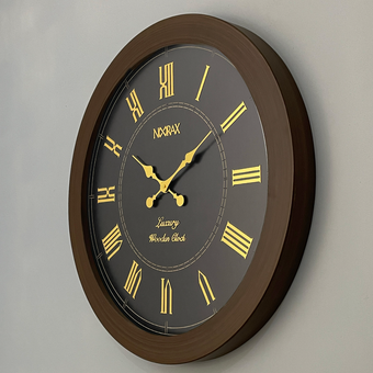ساعت دیواری چوبی نوراکس مدل 4121