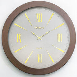 ساعت دیواری چوبی نوراکس مدل 4112