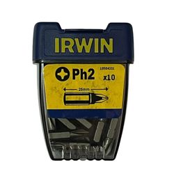 نوک پیچ گوشتی یکسر چهارسو اروین 2/5 سانت