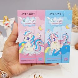 پالت سایه اسب تک شاخ کوچولو برند ANALIDI