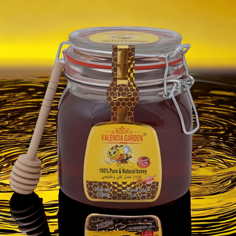 عسل 100% خالص و طبیعی والنسیا گاردن (اصلی) 1 کیلوگرم