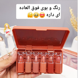 پک رژلب جامد 6 تایی نود NUDE