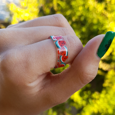 حلقه هندونه ای یلدا