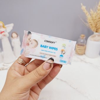 دستمال مرطوب 8 تایی BABY WIPES