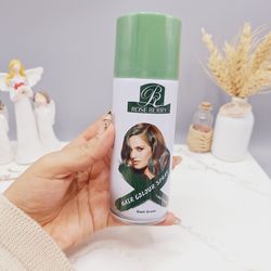 اسپری رنگ مو سبز تیره برند ROSE BERRY