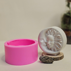 قالب سیلیکونی مهر و ماه قطر 7 سانت