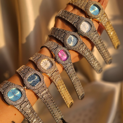 ساعت فول نگین فلورا