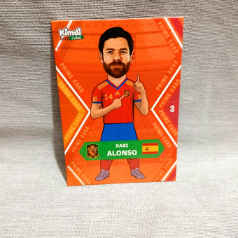 کیمدی کارت فوتبالی ژابی آلونسو سری پرایم اسپانیا 2025 (اصل کیمدی)