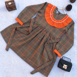 سارافون دخترانه مناسب سنین 2تا9سال جدیدترین ومدل عیدانه